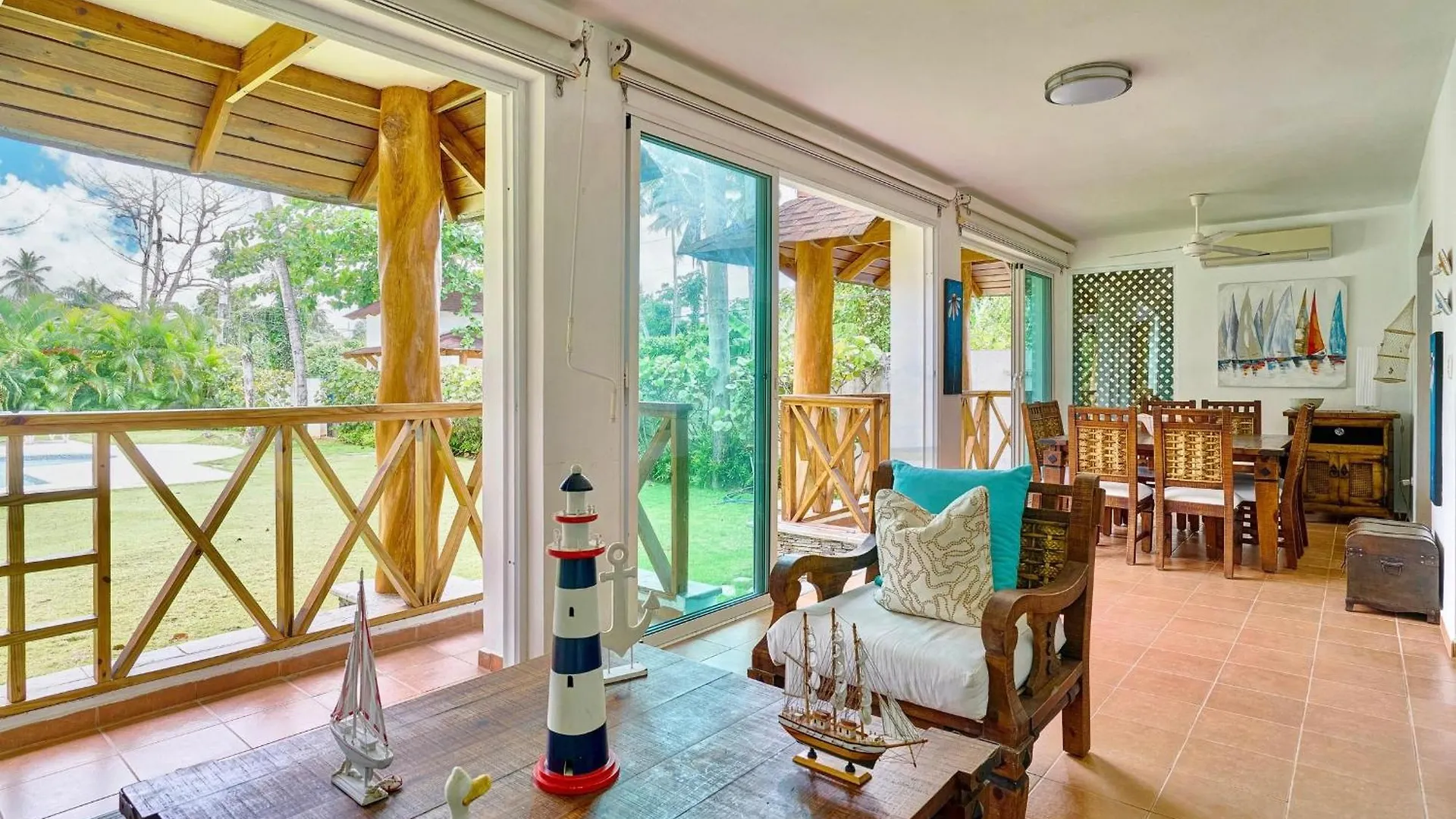 New! Serene Beach Haven In Лас Терренас 0*,  Доминиканская Республика